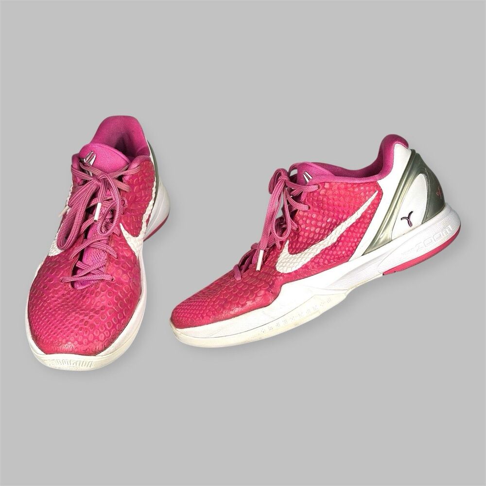 Nike Shoes Zoom Kobe VI “Think Pink” 429659-601 Men’s Size 9 Basketball